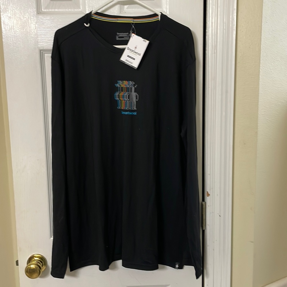 Smartwool Merino Sport 150 Logo Long-Sleeve Graphic T-Shirt - Men's size XL new